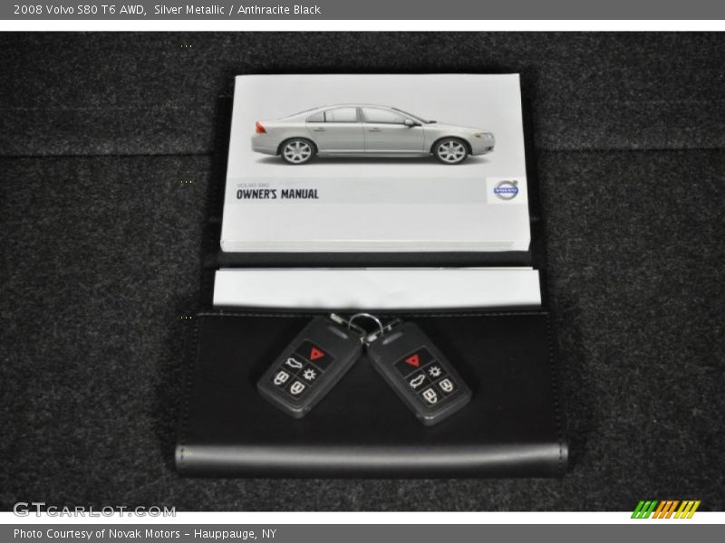 Silver Metallic / Anthracite Black 2008 Volvo S80 T6 AWD