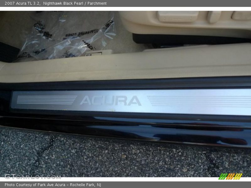 Nighthawk Black Pearl / Parchment 2007 Acura TL 3.2