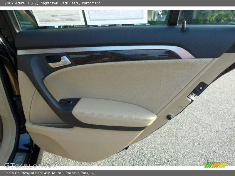 Nighthawk Black Pearl / Parchment 2007 Acura TL 3.2