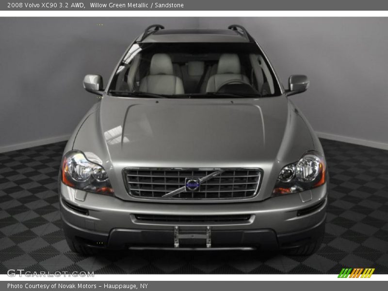 Willow Green Metallic / Sandstone 2008 Volvo XC90 3.2 AWD