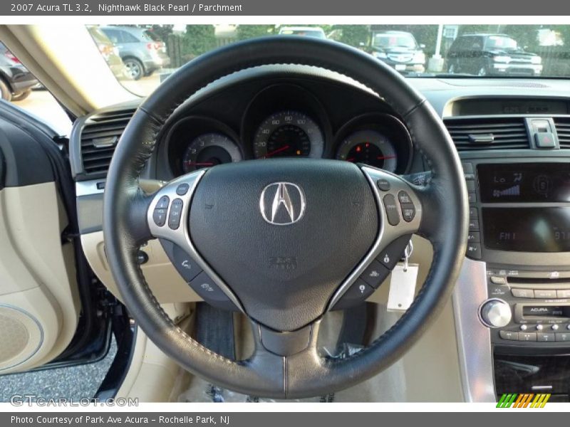 Nighthawk Black Pearl / Parchment 2007 Acura TL 3.2