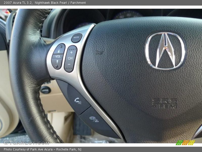 Nighthawk Black Pearl / Parchment 2007 Acura TL 3.2