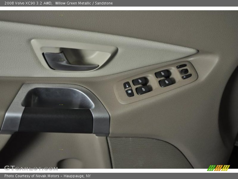 Willow Green Metallic / Sandstone 2008 Volvo XC90 3.2 AWD
