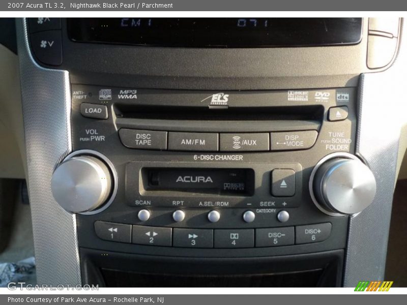 Nighthawk Black Pearl / Parchment 2007 Acura TL 3.2