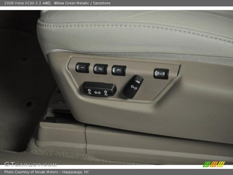 Willow Green Metallic / Sandstone 2008 Volvo XC90 3.2 AWD