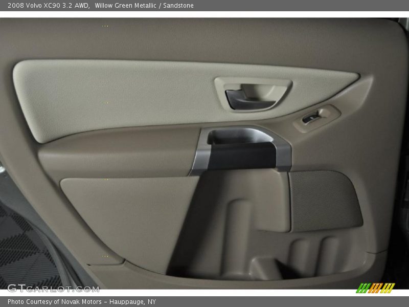 Willow Green Metallic / Sandstone 2008 Volvo XC90 3.2 AWD