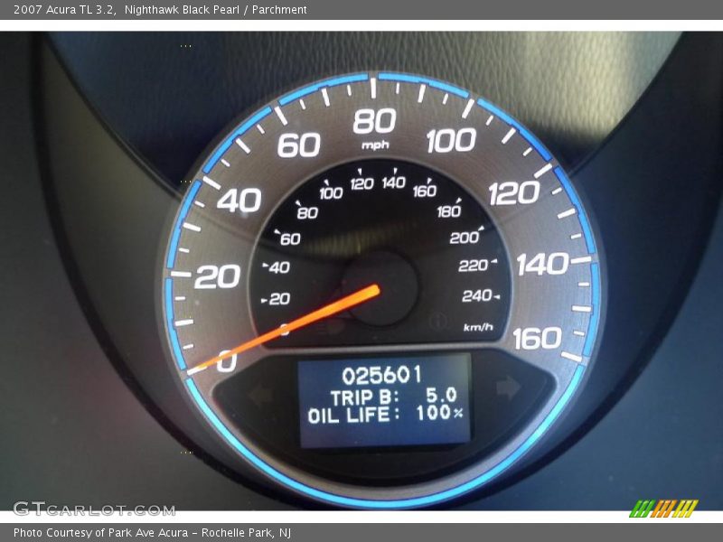 Nighthawk Black Pearl / Parchment 2007 Acura TL 3.2