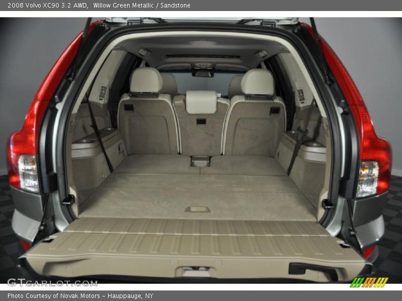 Willow Green Metallic / Sandstone 2008 Volvo XC90 3.2 AWD