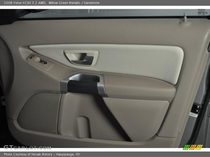 Willow Green Metallic / Sandstone 2008 Volvo XC90 3.2 AWD