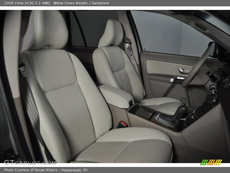 Willow Green Metallic / Sandstone 2008 Volvo XC90 3.2 AWD
