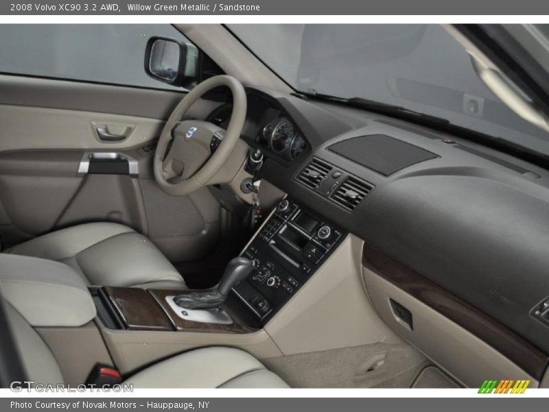 Willow Green Metallic / Sandstone 2008 Volvo XC90 3.2 AWD