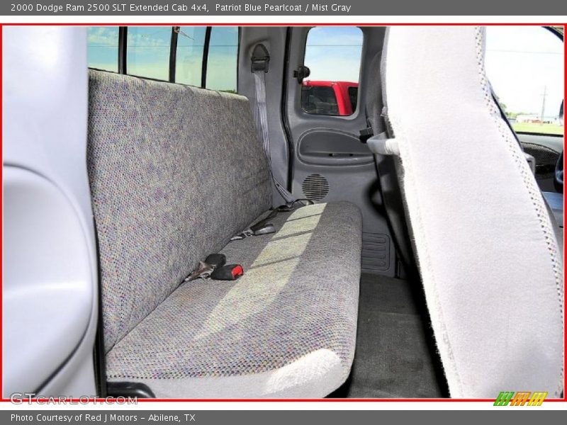 Patriot Blue Pearlcoat / Mist Gray 2000 Dodge Ram 2500 SLT Extended Cab 4x4