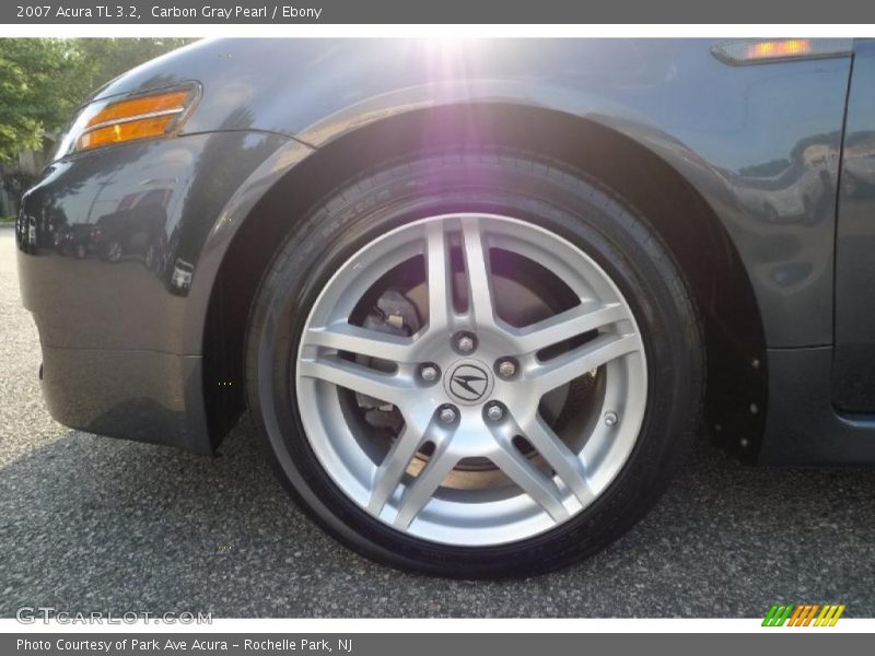 Carbon Gray Pearl / Ebony 2007 Acura TL 3.2