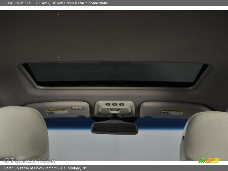 Willow Green Metallic / Sandstone 2008 Volvo XC90 3.2 AWD