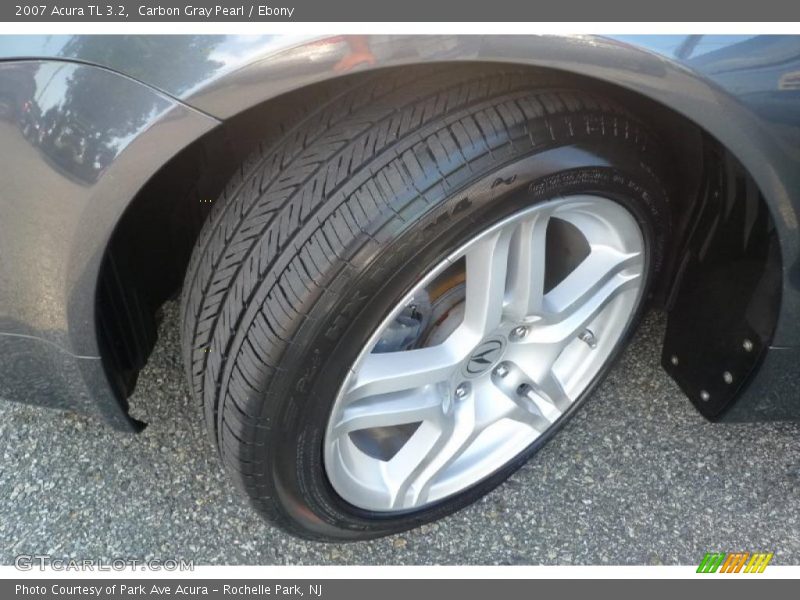 Carbon Gray Pearl / Ebony 2007 Acura TL 3.2