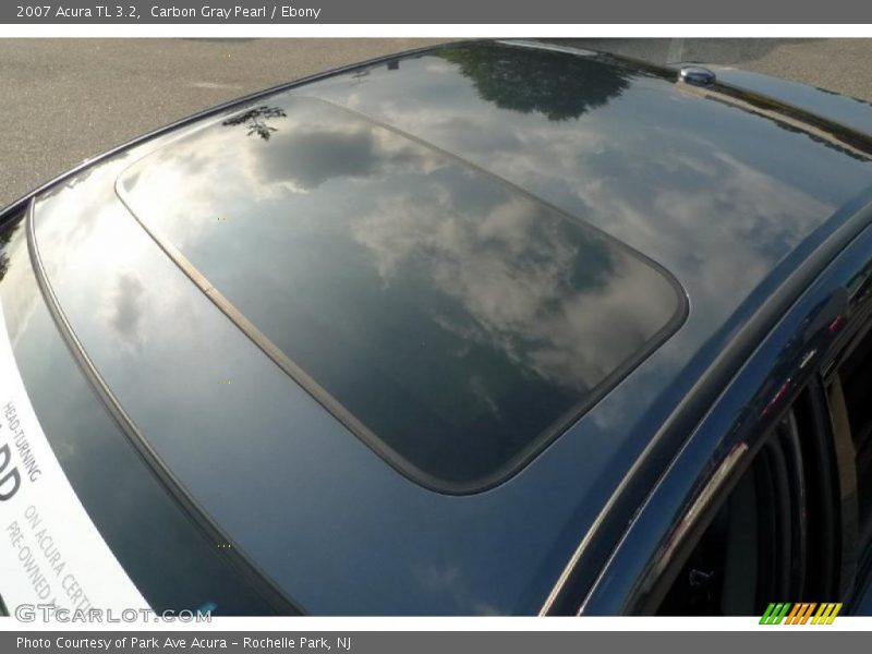 Carbon Gray Pearl / Ebony 2007 Acura TL 3.2