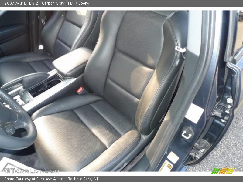 Carbon Gray Pearl / Ebony 2007 Acura TL 3.2