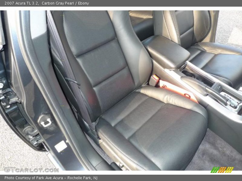 Carbon Gray Pearl / Ebony 2007 Acura TL 3.2
