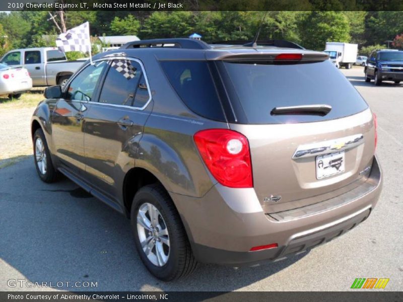 Mocha Steel Metallic / Jet Black 2010 Chevrolet Equinox LT
