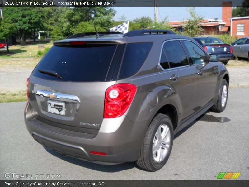 Mocha Steel Metallic / Jet Black 2010 Chevrolet Equinox LT