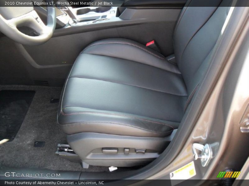 Mocha Steel Metallic / Jet Black 2010 Chevrolet Equinox LT