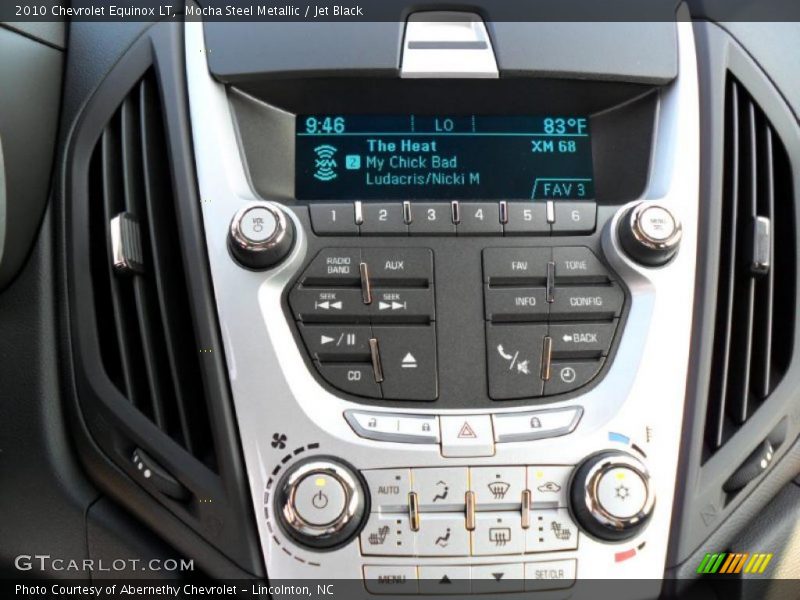 Mocha Steel Metallic / Jet Black 2010 Chevrolet Equinox LT