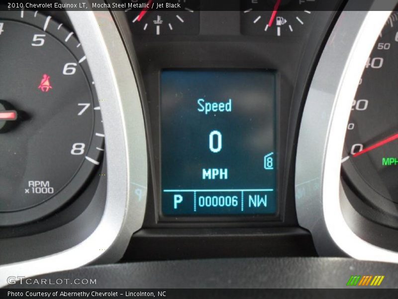 Mocha Steel Metallic / Jet Black 2010 Chevrolet Equinox LT