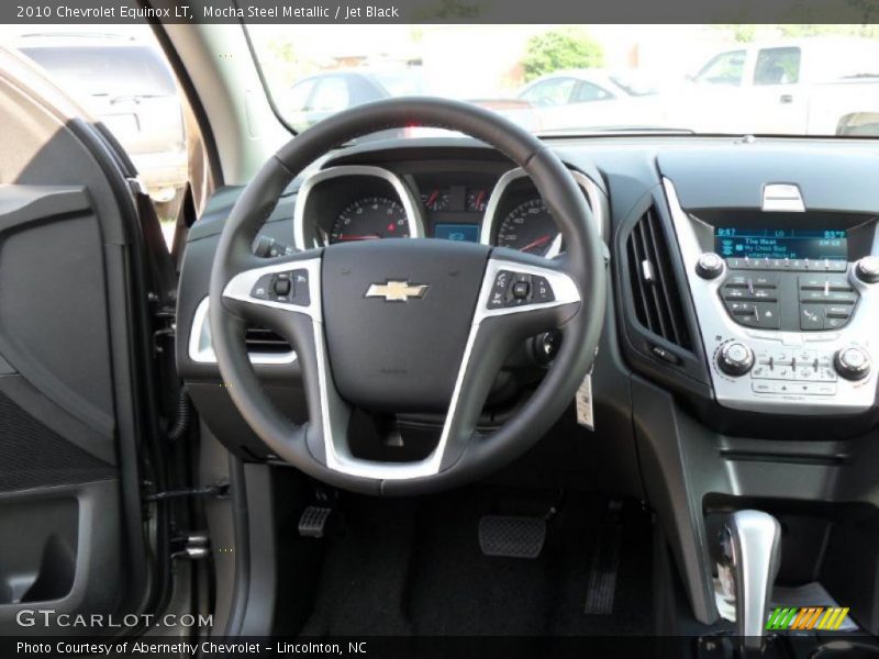 Mocha Steel Metallic / Jet Black 2010 Chevrolet Equinox LT