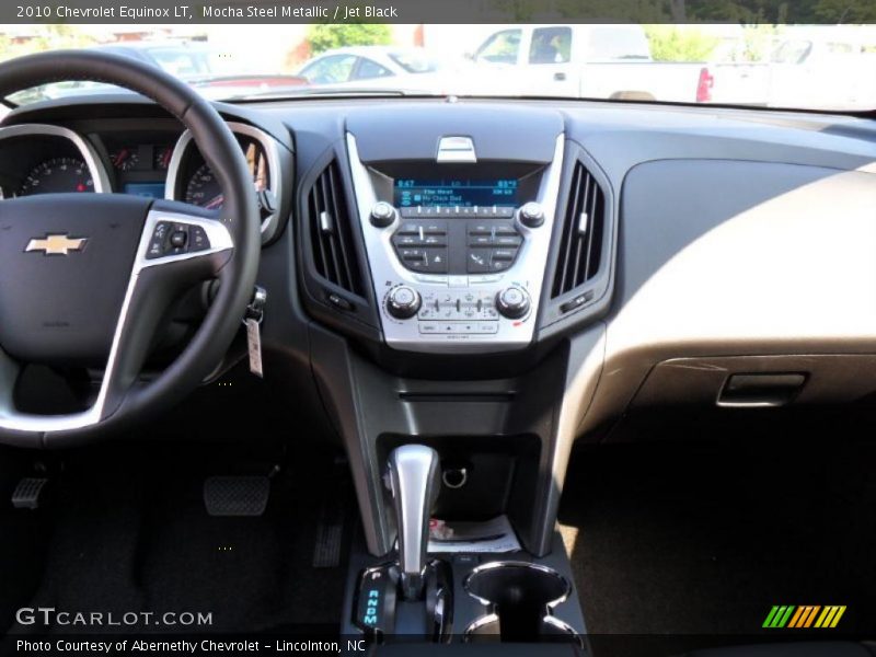 Mocha Steel Metallic / Jet Black 2010 Chevrolet Equinox LT