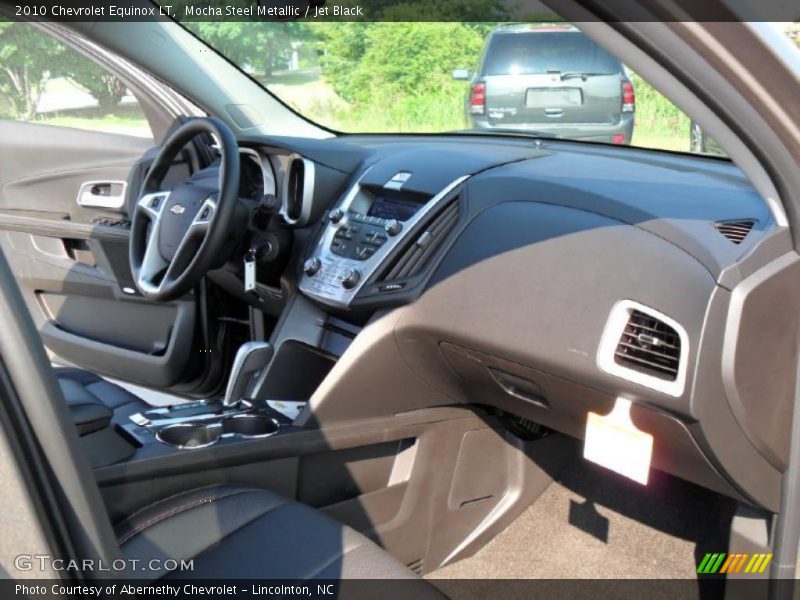 Mocha Steel Metallic / Jet Black 2010 Chevrolet Equinox LT