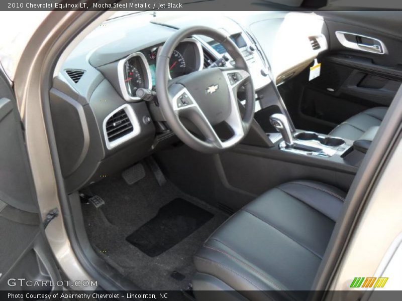 Mocha Steel Metallic / Jet Black 2010 Chevrolet Equinox LT