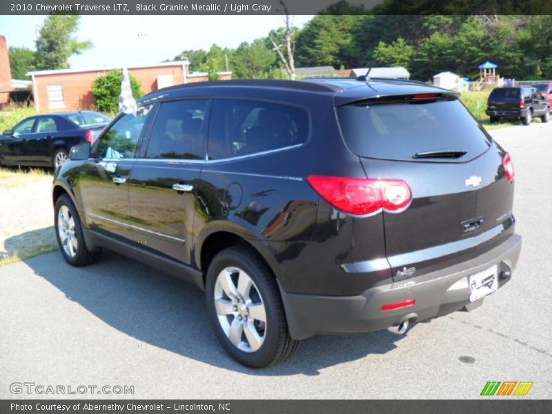Black Granite Metallic / Light Gray 2010 Chevrolet Traverse LTZ