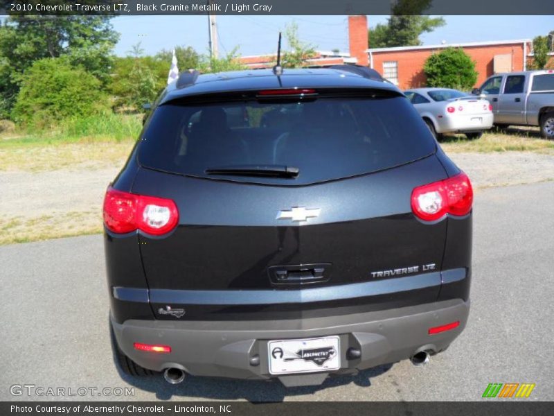 Black Granite Metallic / Light Gray 2010 Chevrolet Traverse LTZ
