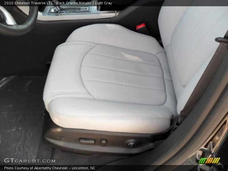Black Granite Metallic / Light Gray 2010 Chevrolet Traverse LTZ