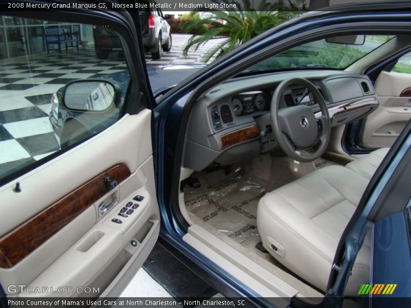 Norsea Blue Metallic / Medium Light Stone 2008 Mercury Grand Marquis GS