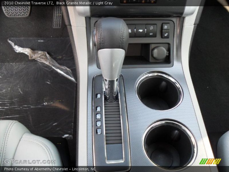 Black Granite Metallic / Light Gray 2010 Chevrolet Traverse LTZ