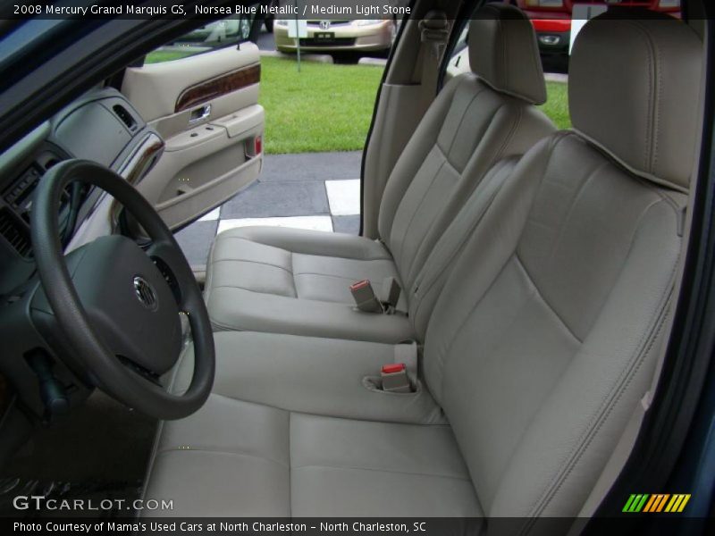 Norsea Blue Metallic / Medium Light Stone 2008 Mercury Grand Marquis GS