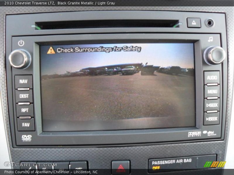 Black Granite Metallic / Light Gray 2010 Chevrolet Traverse LTZ