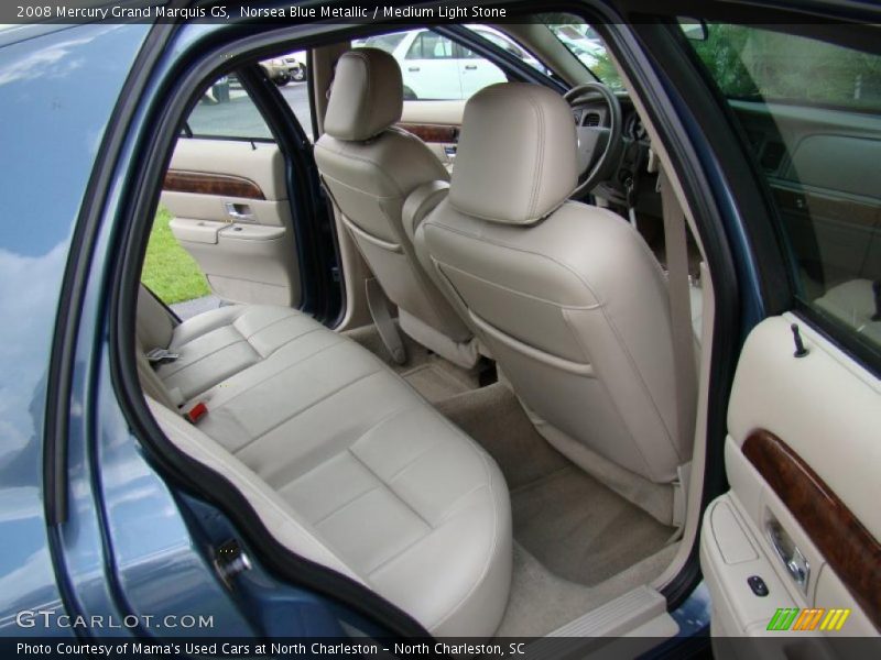 Norsea Blue Metallic / Medium Light Stone 2008 Mercury Grand Marquis GS