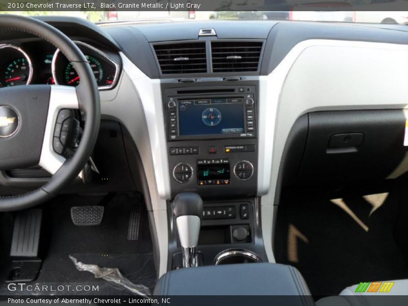 Black Granite Metallic / Light Gray 2010 Chevrolet Traverse LTZ