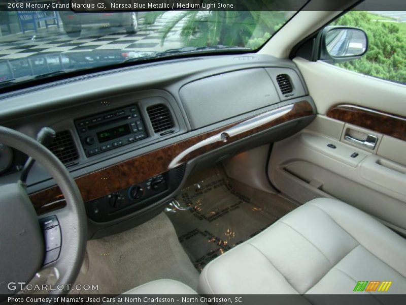 Norsea Blue Metallic / Medium Light Stone 2008 Mercury Grand Marquis GS