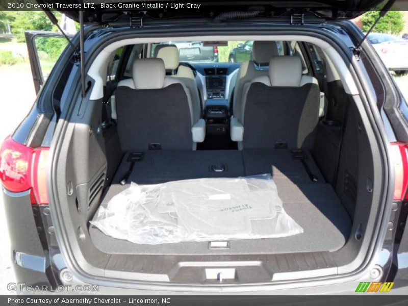 Black Granite Metallic / Light Gray 2010 Chevrolet Traverse LTZ
