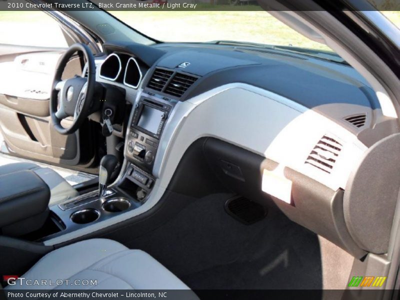 Black Granite Metallic / Light Gray 2010 Chevrolet Traverse LTZ