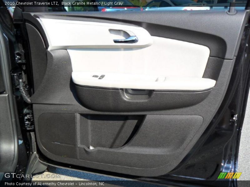 Black Granite Metallic / Light Gray 2010 Chevrolet Traverse LTZ