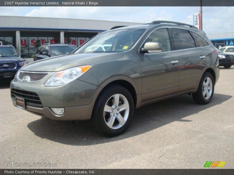 Natural Khaki / Beige 2007 Hyundai Veracruz Limited