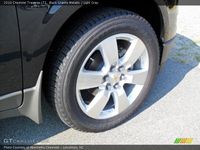 Black Granite Metallic / Light Gray 2010 Chevrolet Traverse LTZ