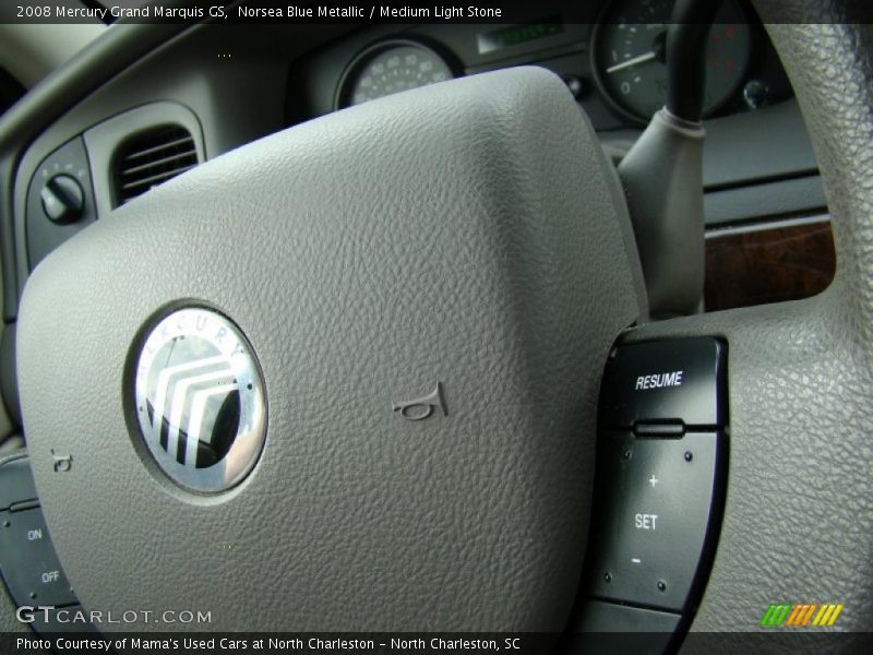 Norsea Blue Metallic / Medium Light Stone 2008 Mercury Grand Marquis GS