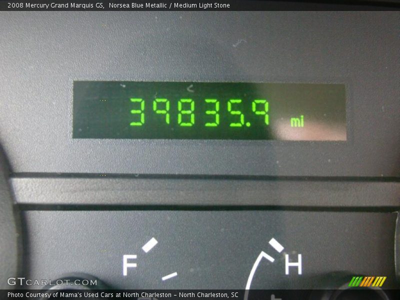 Norsea Blue Metallic / Medium Light Stone 2008 Mercury Grand Marquis GS