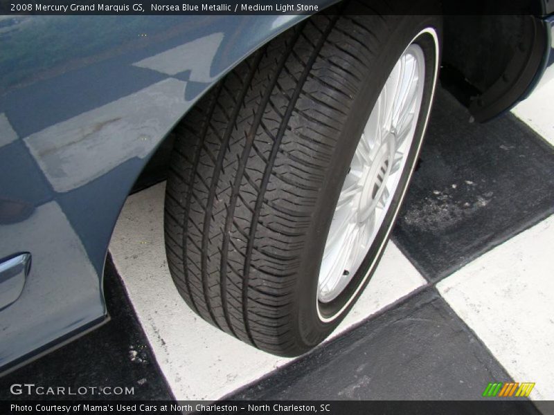 Norsea Blue Metallic / Medium Light Stone 2008 Mercury Grand Marquis GS