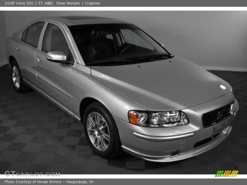 Silver Metallic / Graphite 2008 Volvo S60 2.5T AWD